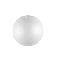 White polystyrene ball dia. 3 cm