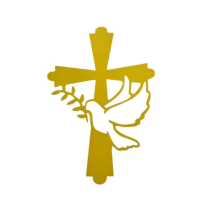 Zapich - gołębica sakramentu bierzmowania z krzyżem