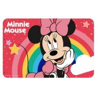 Minnie table mat with a rainbow 43x28 cm