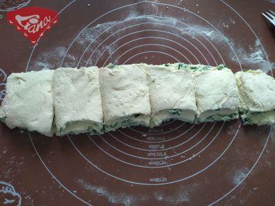 Gluten-free sourdough bread with cheese and spring onion
