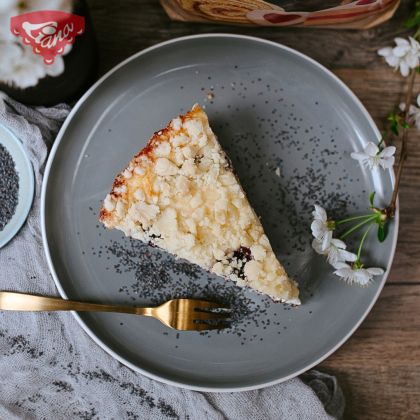 Bezlepkový makovo-tvarohový cheesecake