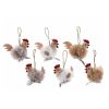 Darček - Ozdoba na zavesenie sliepočka 1 ks