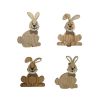 Geschenk – Set aus Holzklammern mit Osterhasen