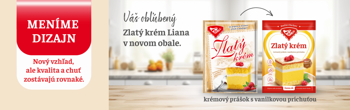 Zlatý krém Liana