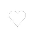 Small heart cutter 3.5 cm