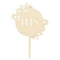 Grooving - IHS wooden circle
