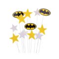 Zápich - sada Batman, hviezdy, kruh