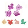 Cutters Kinderwagen, Pony, Punkte, Flasche