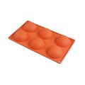Forma silikón pologule 7 cm