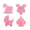 Pony, body, stroller, pink bottle - set