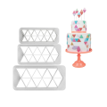 Cutter - triangles set of 3 pcs