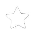 Large star gingerbread cookie cutter
