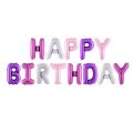 Garland balloons Happy Birthday pink