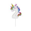 Unicorn candle no. 2