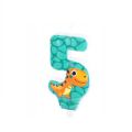 Svíčka dinosaurus Nr. 5