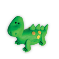 Zielony dinozaur