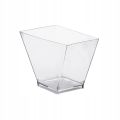 Szklanka deserowa kwadratowa, ścięta, 120 ml, 20 szt.