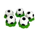 Futball-labda fűvel, átmérője 4 cm
