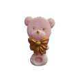 Pink teddy bear rattle