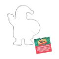 Gingerbread cutter Santa Claus stainless steel 10 cm