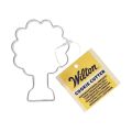 Deciduous tree cookie cutter, stainless steel, 7 cm