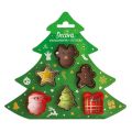 Christmas cookie cutter mix plastic 6 pcs