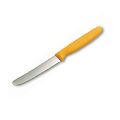 Kitchen knife yellow 11 cm blade