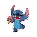 Stich with ice cream plastic