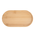 Serviertablett aus Bambus, 28 x 15 cm