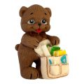 Teddy bear with school bag