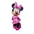 Minnie pink wood mortise