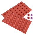 Silikon-Minikugelform, 35 Stück