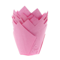 Košíčky tulipánové-ružové 36ks