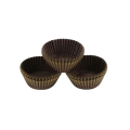 Brown-gold paper cups dia. 31 mm