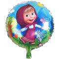 Balon foliowy Masza z króliczkiem
