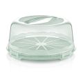 Round cake tin with lid 33 cm