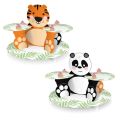 Stojan na muffiny papierový tiger / panda