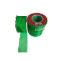 Organza ribbon green 38 mm - 23 m