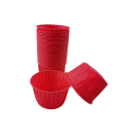 Rote Pappbecher 48 Stk