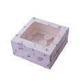 Marmorbox für 4 Muffins