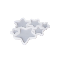 Mold silicone lollipop stars 6 pcs