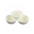 White cups 40x21 mm 100 pcs