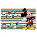Asztali szőnyeg Mickey csíkok 43x28 cm