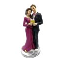 Statuette - Herr und Frau - 25. Hochzeitstag