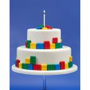 Sugar cubes mixed colors 16 pcs