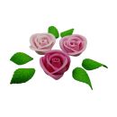 Róża duży zestaw pasteli różowy 9 szt