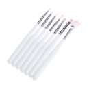 Set of decorating brushes - 7 pcs