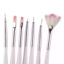 Set of decorating brushes - 7 pcs