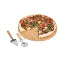 Pizza board + spatula + knife