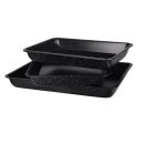 Baking tray metal set of 3 pcs